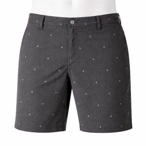 Size 40 Nike Men’s Dri-FIT Modern Fit Golf Shorts Grey Cross Print